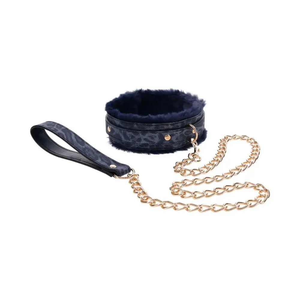Sportsheets® Sex & Mischief® Cougar Fur Collar & Leash - Rolik®