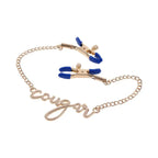 Sportsheets® Sex & Mischief® Cougar Nipple Clamps - Rolik®