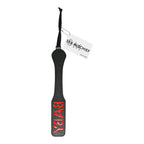 Sex & Mischief® Faux Leather Impression Paddle - Flogger