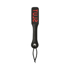 Sex & Mischief® Faux Leather Impression Paddle - Flogger