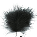 Sex & Mischief® Feathered Nipple Clamps - Black