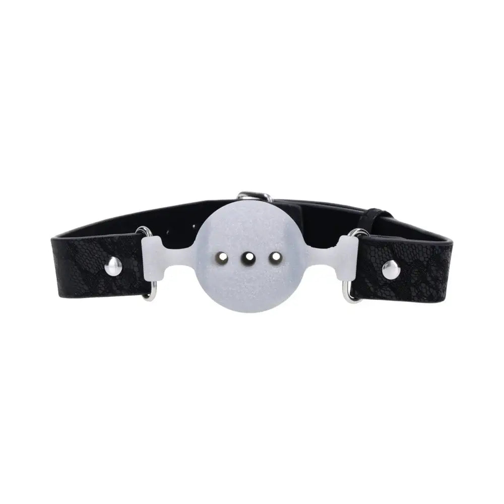 Sex & Mischief® Lace Silicone Breathable Ball Gag - Gags