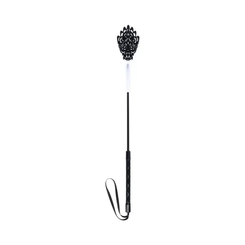 Sex & Mischief® Lace Silicone Crop - Flogger