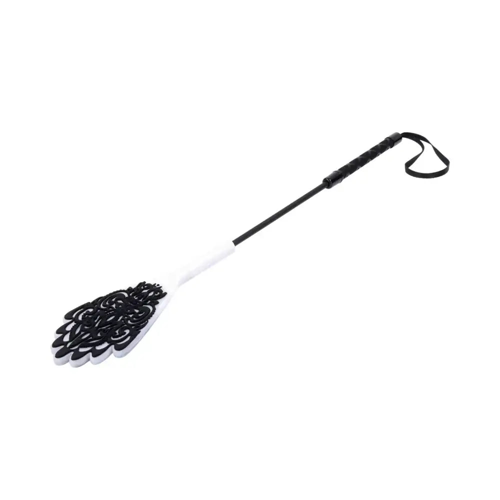 Sex & Mischief® Lace Silicone Crop - Flogger