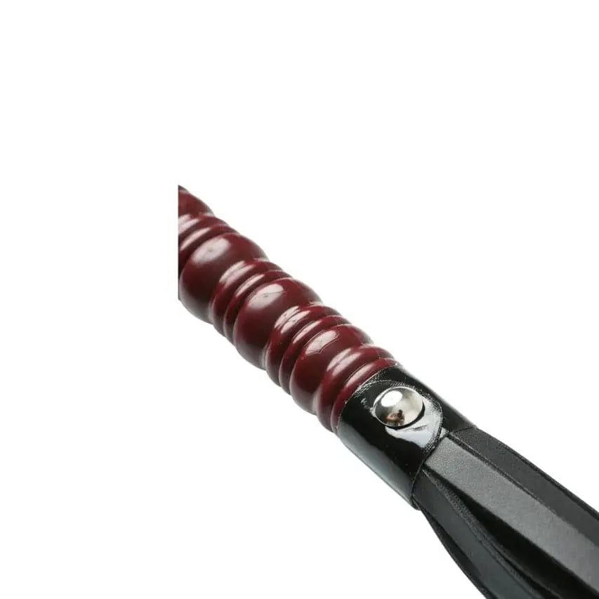 Sportsheets® Sex & Mischief® Mahogany Flogger - Rolik®