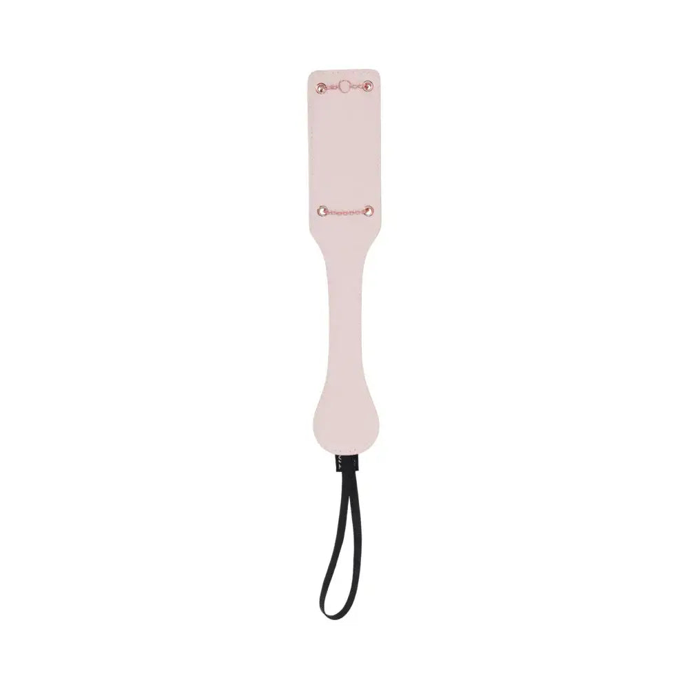 Sex & Mischief® Peaches ’n CreaMe Chain Impressions Paddle Peach Flogger