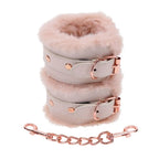 Sportsheets® Sex & Mischief® Peaches ‘n CreaMe Fur Handcuffs - Rolik®