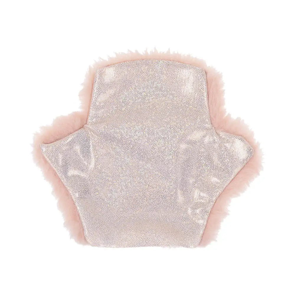 Sex & Mischief® Peaches ’n CreaMe Spiked Sensory Glove Peach Tickler