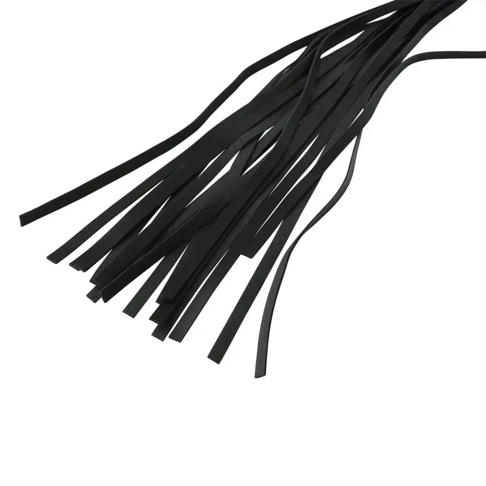 Sportsheets® Sex & Mischief® Red and Black Stripe Flogger - Rolik®