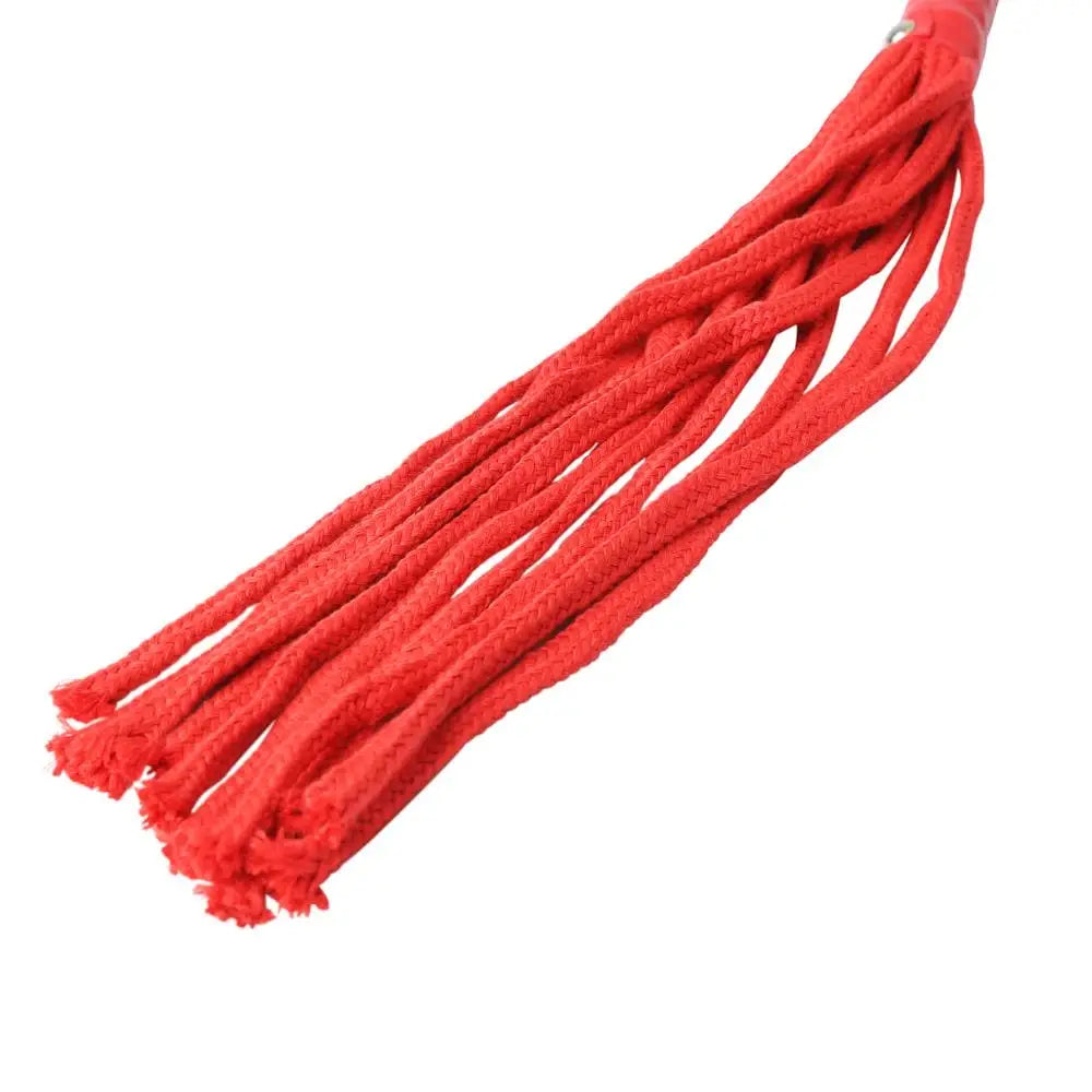 Sportsheets® Sex & Mischief® Red Rope Flogger - Rolik®