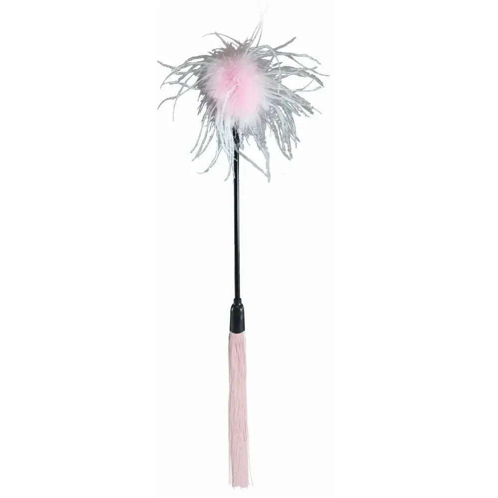 Sex & Mischief® Whip + Tickler - Pink