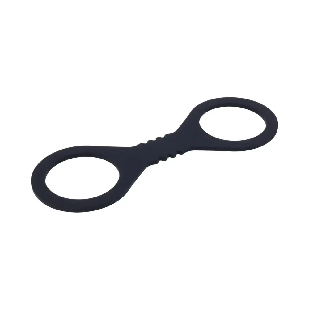 Sportsheets® Sex & Mischief Shadow Small Silicone Cuffs Black