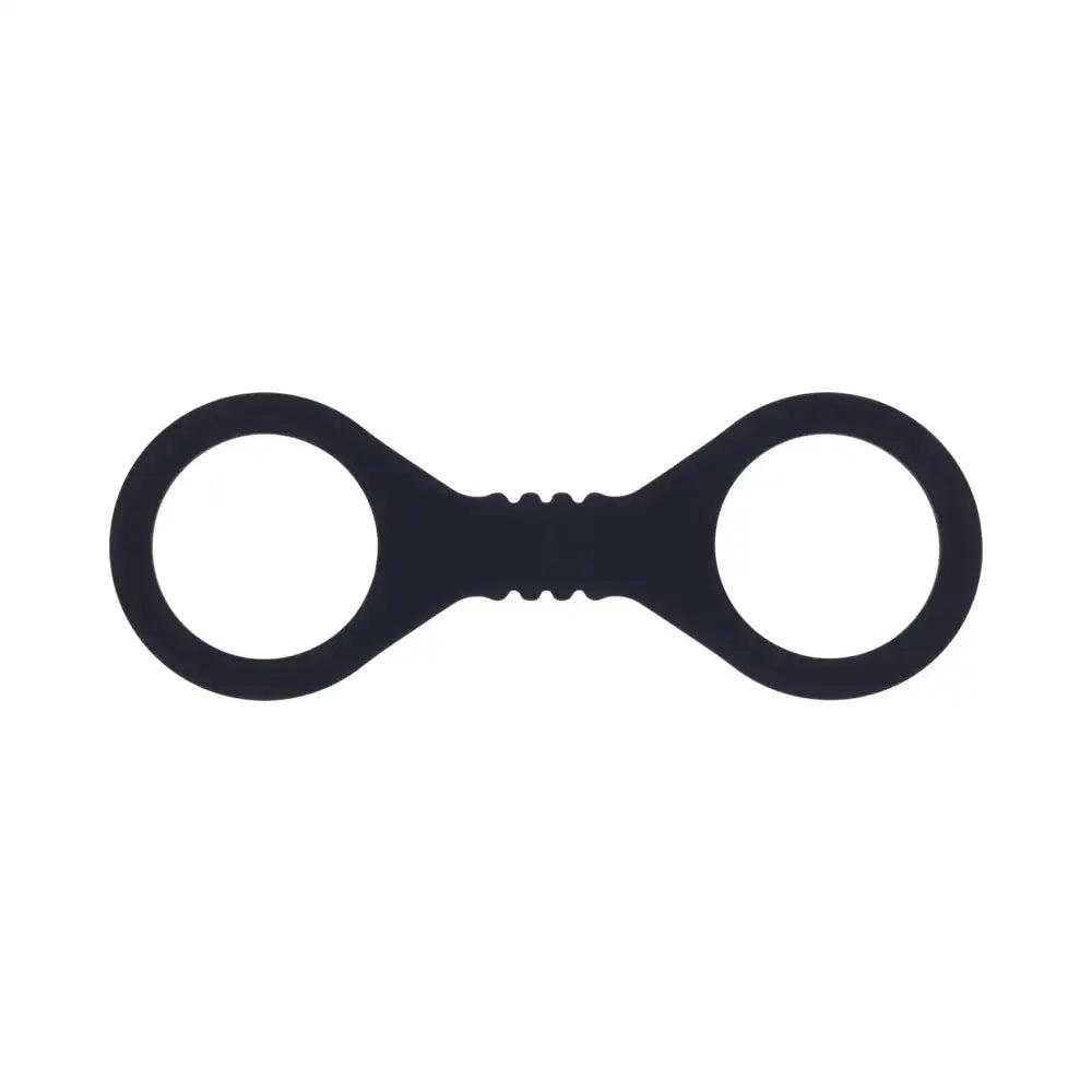 Sportsheets® Sex & Mischief Shadow Small Silicone Cuffs Black