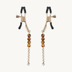Sportsheets® Sincerely® Amber Beaded Nipple Clamps - Rolik®