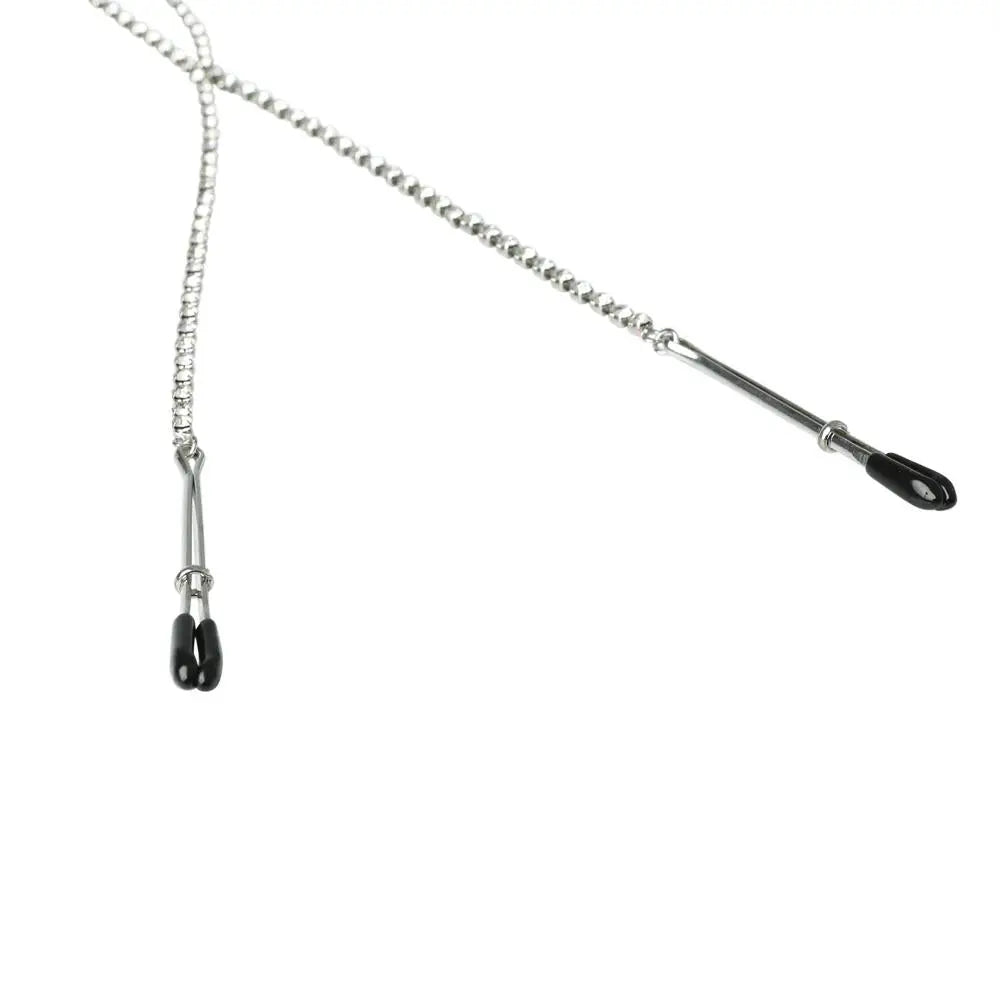 Sincerely® Teardrop Nipple Clips - Silver - Clamps