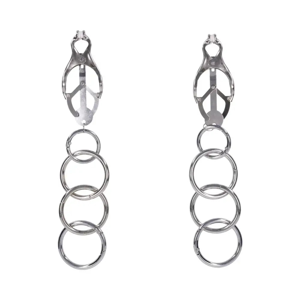 Sportsheets® Sportsheets Edge Tuggable Clover Nipple Clamps