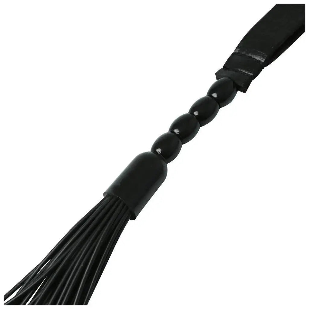 Sportsheets® Sportsheets Sex & Mischief Beaded Noir Flogger Black