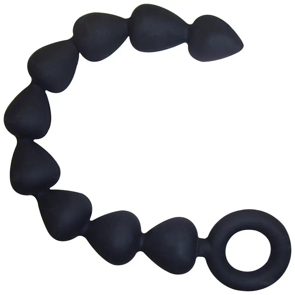 Sportsheets® Sportsheets Sex & Mischief Black Silicone Anal Beads