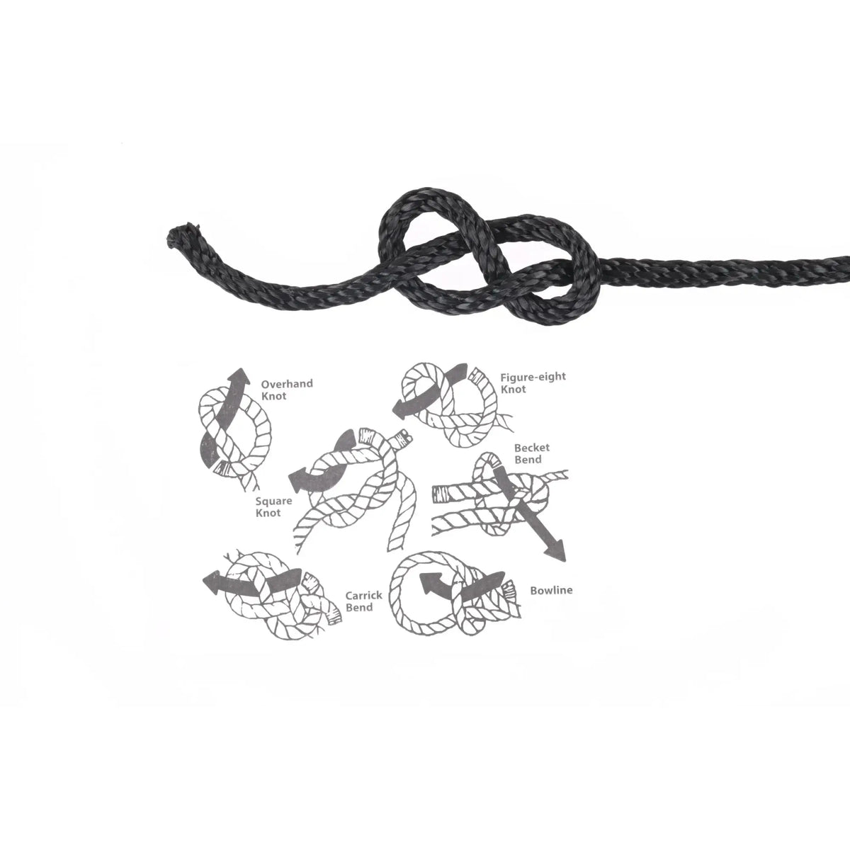 Sportsheets® Sportsheets Sex & Mischief Black Silky Bondage Rope