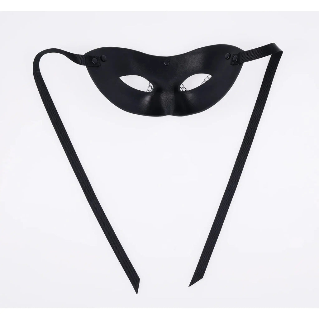Sportsheets® Sportsheets Sex & Mischief Chained Lace Mask Black