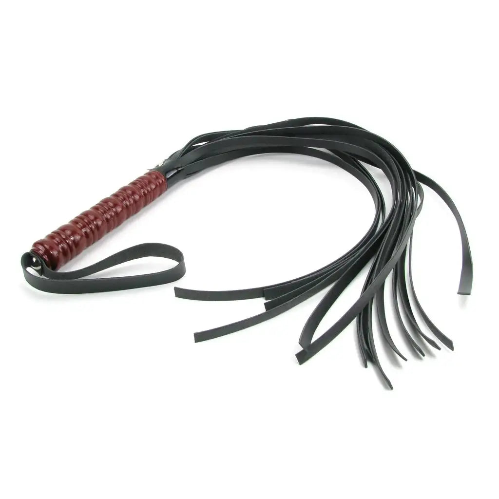 Sportsheets® Sportsheets Sex & Mischief Mahogany Flogger Black