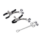 Sportsheets® Sportsheets Sex & Mischief Shadow Bell, Nipple Clamps Clit Clamp Set