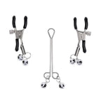 Sportsheets® Sportsheets Sex & Mischief Shadow Bell, Nipple Clamps Clit Clamp Set