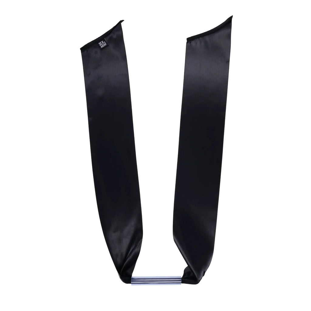 Sportsheets® Sportsheets Sex & Mischief Silky Bit Gag Black