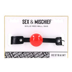 Sportsheets® Sportsheets Sex & Mischief Solid Red Ball Gag