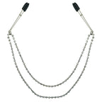 Sportsheets® Sportsheets Sincerely Bling Double-Strand Nipple Clips Silver