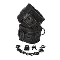 Sportsheets® Sportsheets Sincerely Lace & Faux Fur Lined Handcuffs Black
