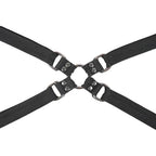 Sportsheets® Velvet Noir Adjustable Hog Tie & Cuff Set - Rolik®