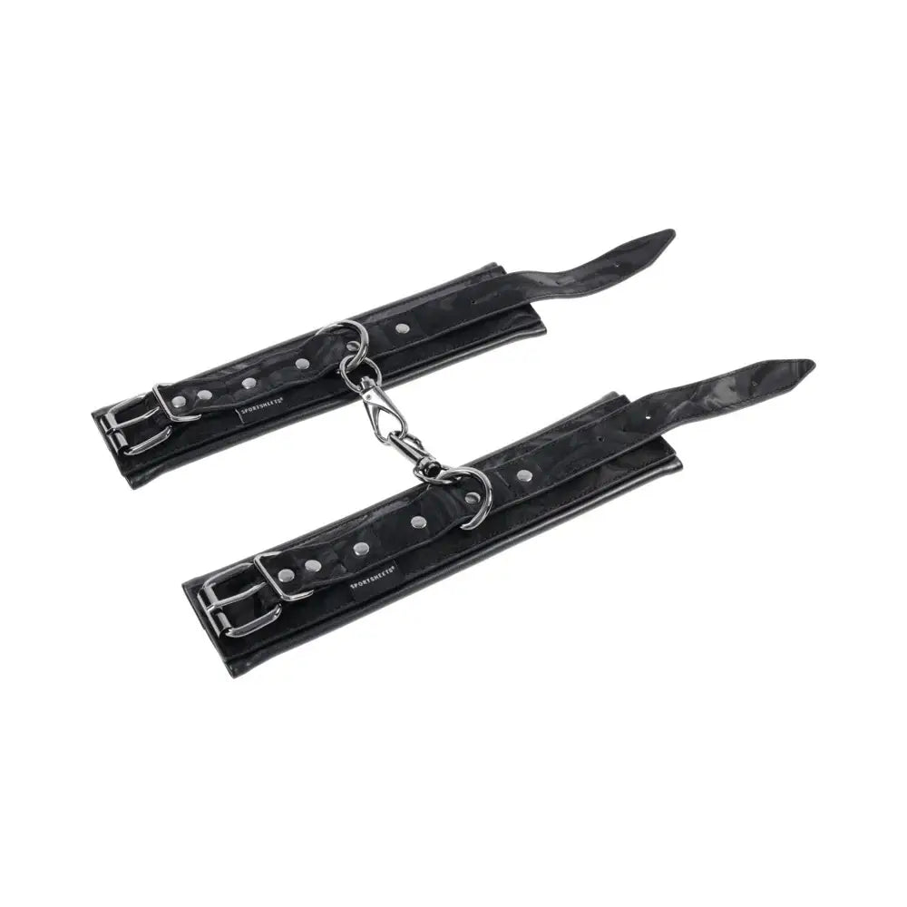 Sportsheets® Velvet Noir Handcuffs - Rolik®