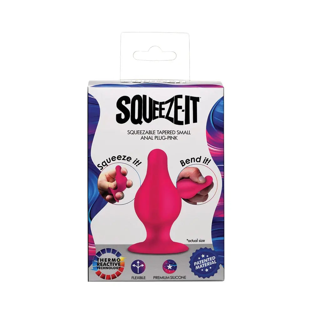 Squeeze - It™ Squeezable Tapered Anal Plug - Butt