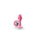 Stardust Glam Glass Plug - Pink - Butt