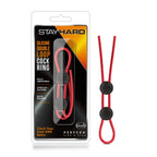 Stay Hard Silicone Double Loop Adjustable C-Ring