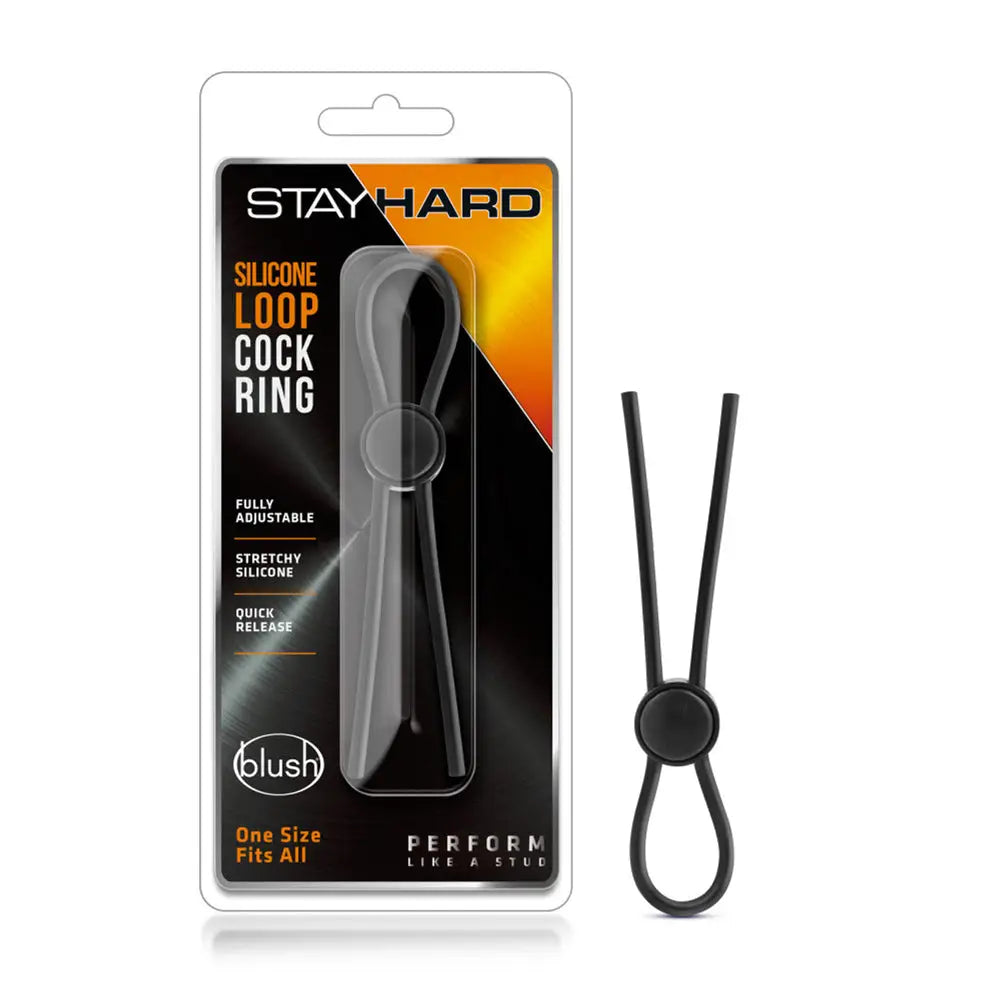 Stay Hard Silicone Loop Adjustable C-Ring