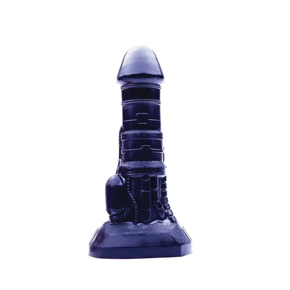 Steamhunk Super Soft Dildo - Black