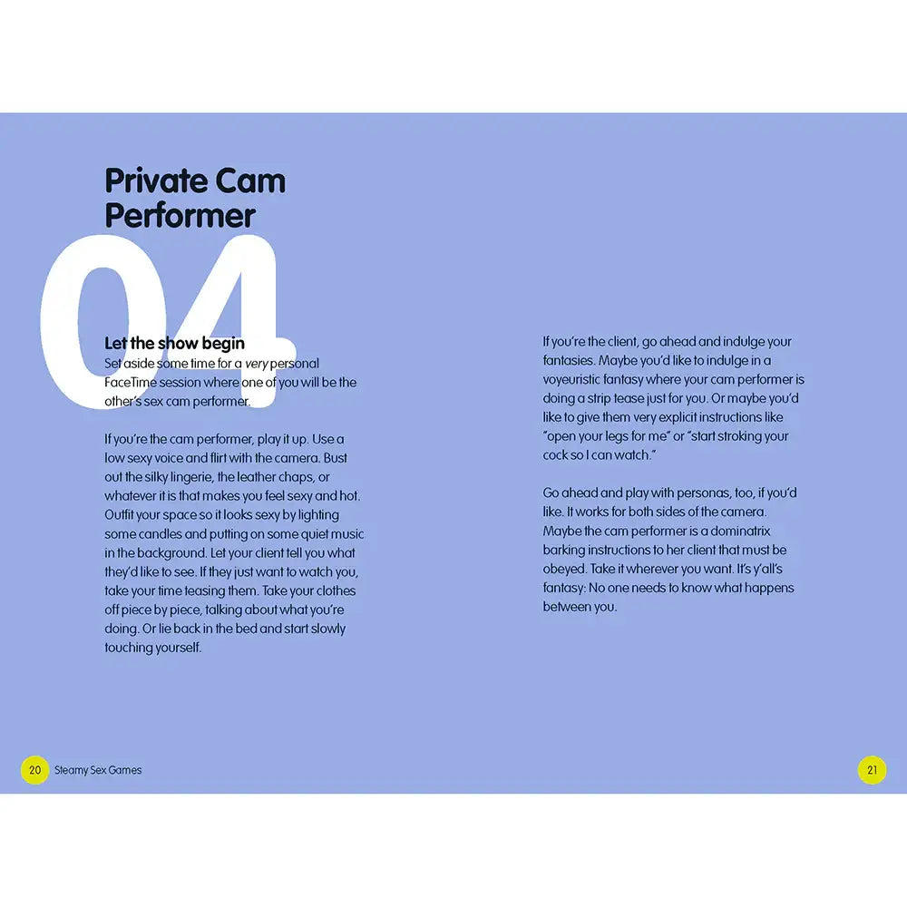 Steamy Sex Games: A Naughty/Nice Playbook for Adventurous Couples