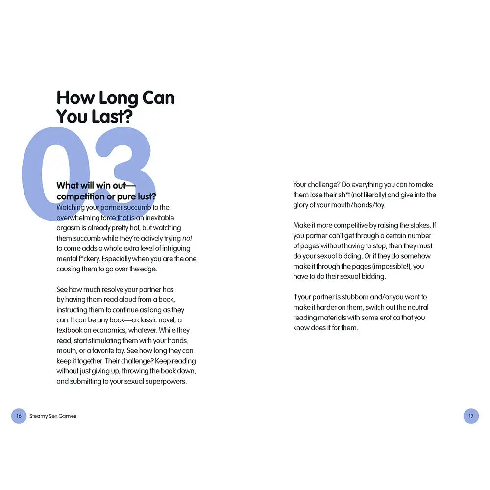 Steamy Sex Games: A Naughty/Nice Playbook for Adventurous Couples