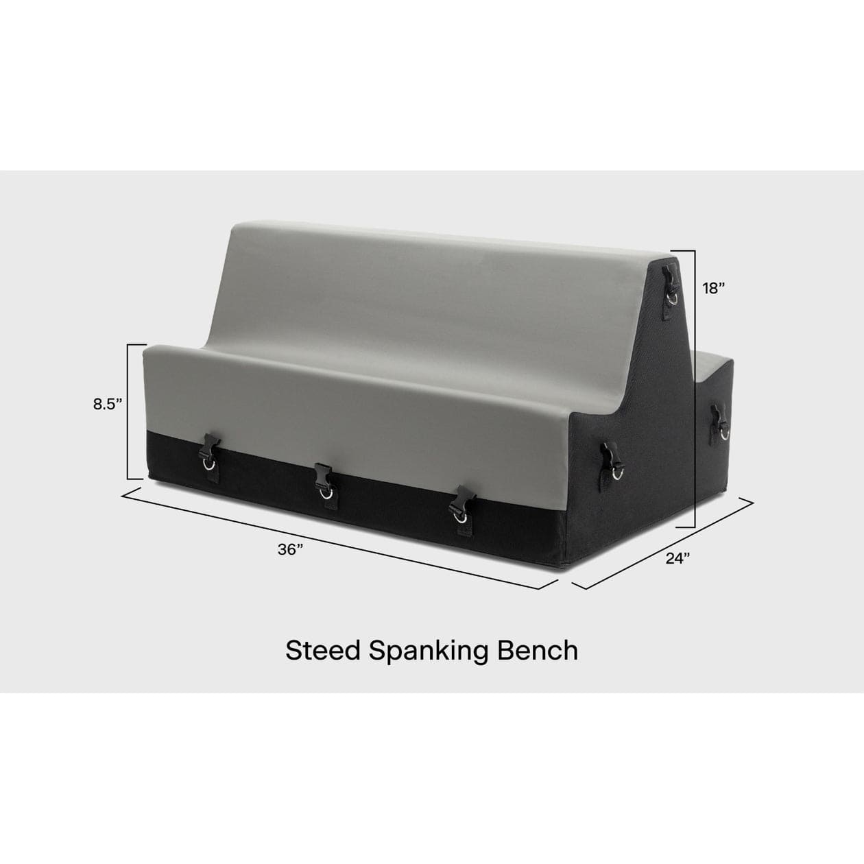Liberator® Steed Spanking Bench Dimensions - Rolik®