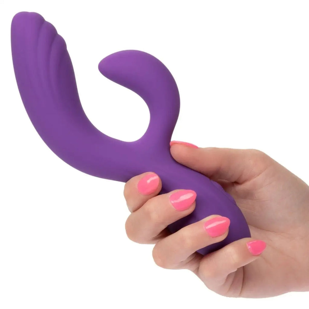 Stella™ Liquid Silicone “C” Curve Vibrator - Rolik®