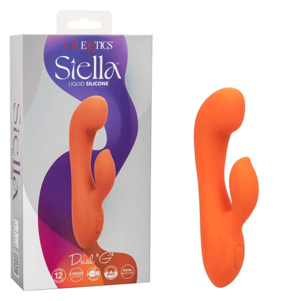 Stella™ Liquid Silicone Dual “G” Vibrator - Rolik®