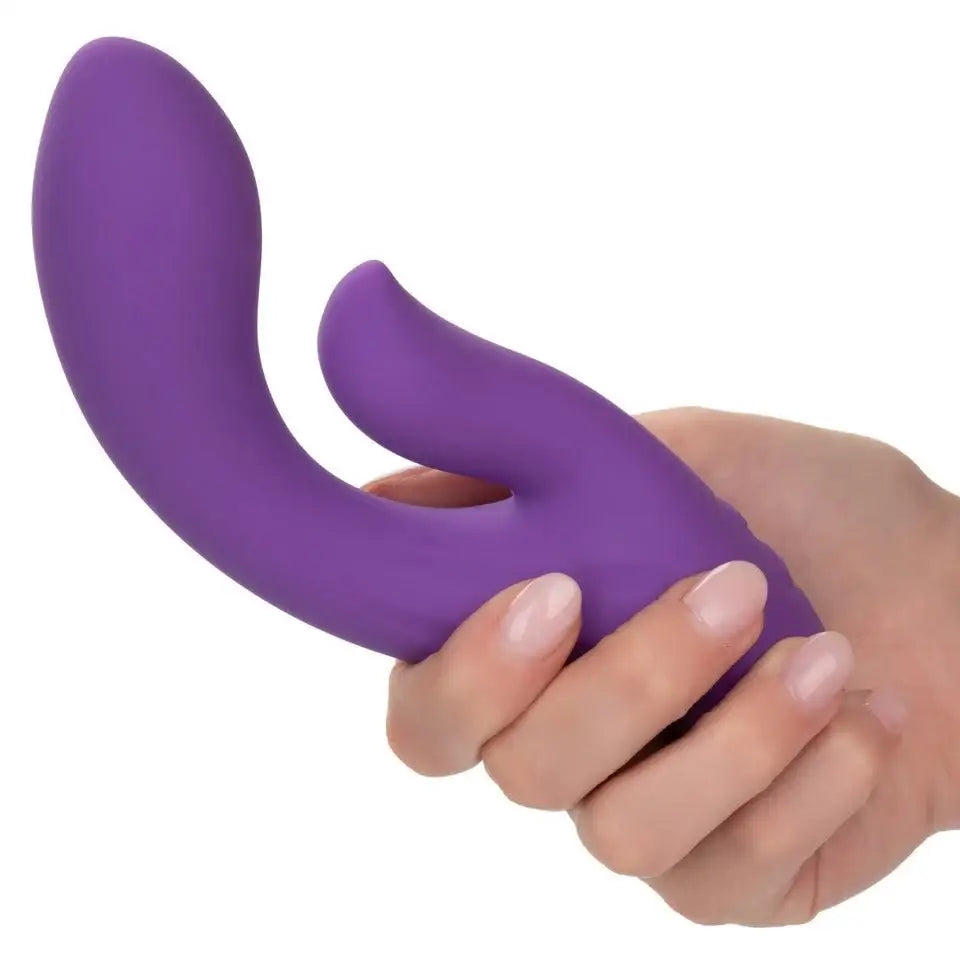 Stella™ Liquid Silicone Dual Pleaser Vibrator - Rolik®