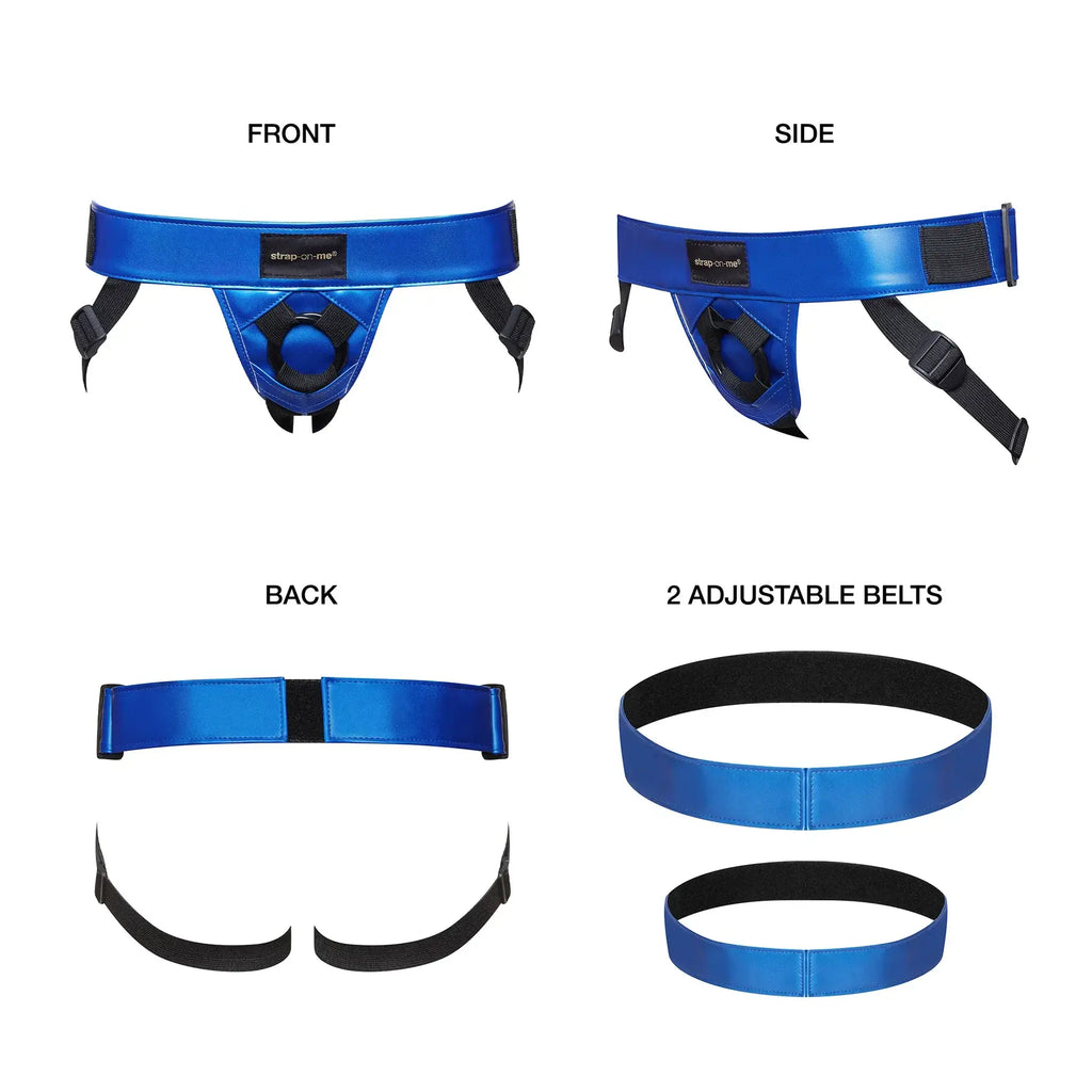 Curious Leatherette Harness