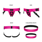 Curious Leatherette Harness