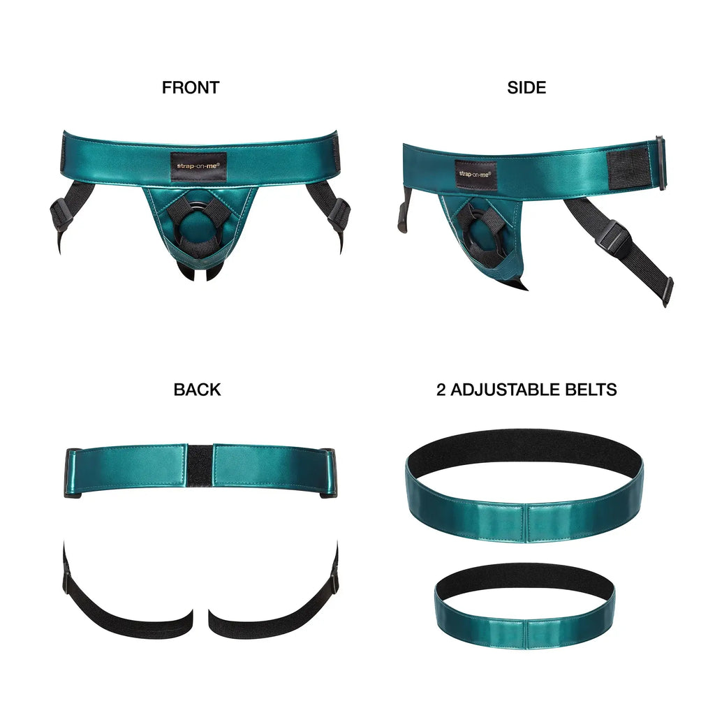Curious Leatherette Harness