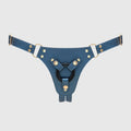 Generous Leatherette Harness Blue