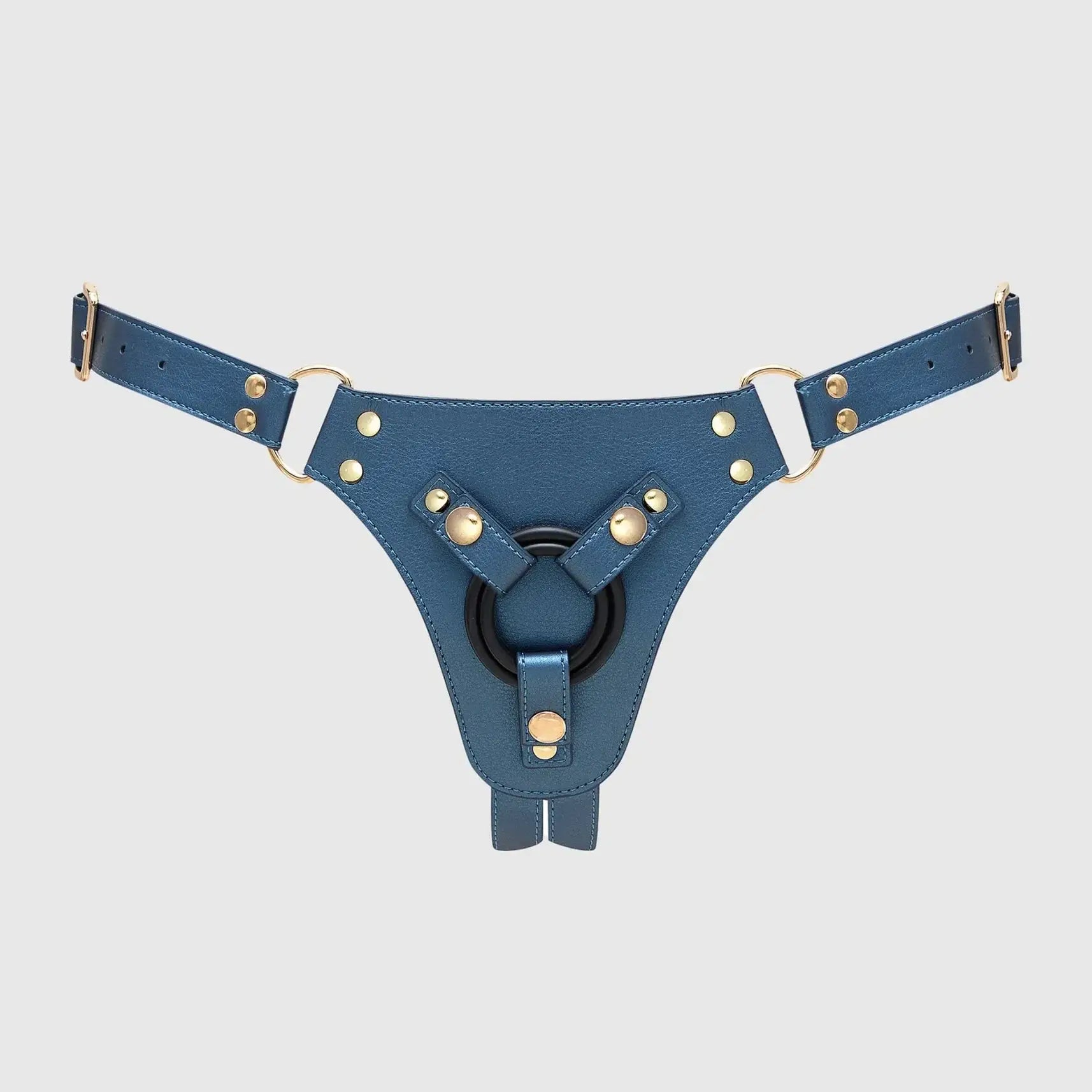 Generous Leatherette Harness Blue