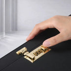 strap-on-me® Strap-on-me Prestige Locking Storage Case, Velvet Interior 3-Digit Lock Black